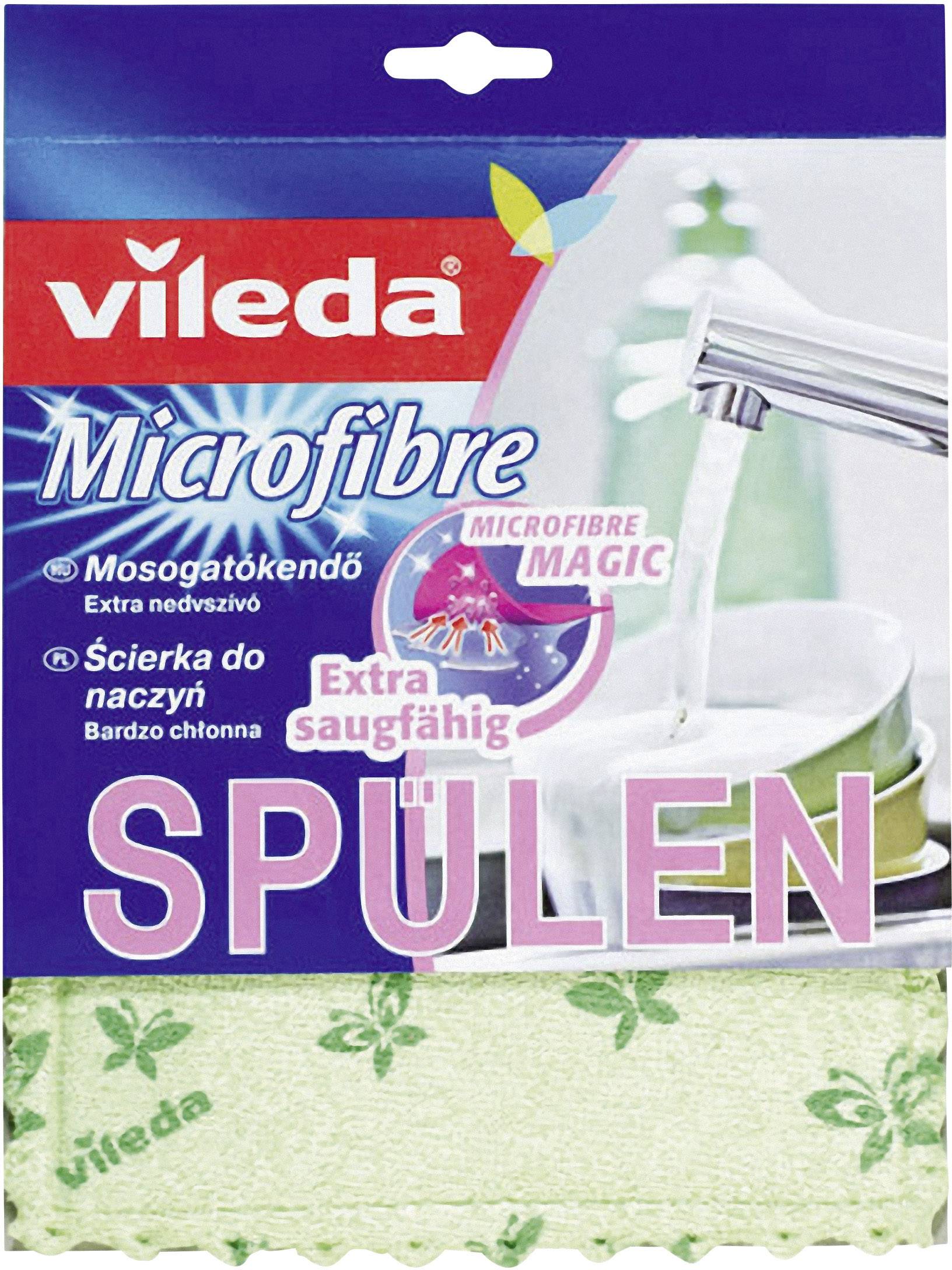 Éponge de vaisselle en microfibres Vileda Rosa 132502