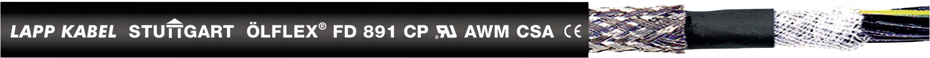 LAPP 1027292/100 Câble pour chaîne porte-câbles ÖLFLEX® FD 891 CY 3 G 1 mm² noir 100 m