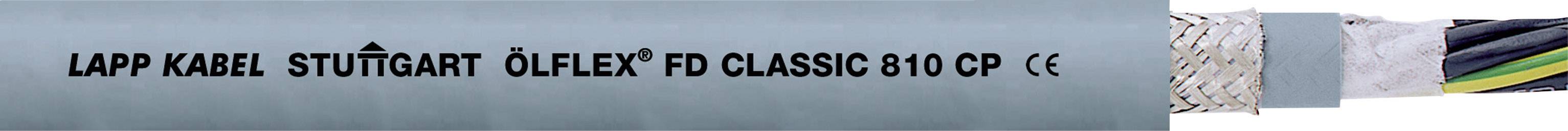 LAPP 26451/50 Câble pour chaîne porte-câbles ÖLFLEX® CLASSIC FD 810 CP 4 G 1.5 mm² gris 50 m