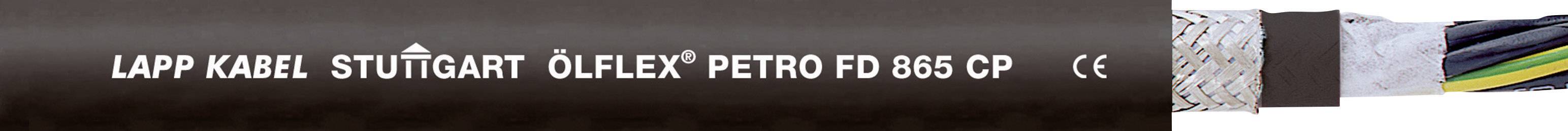 LAPP 23310/50 Câble pour chaîne porte-câbles ÖLFLEX® PETRO FD 865 CP 36 G 0.5 mm² noir 50 m