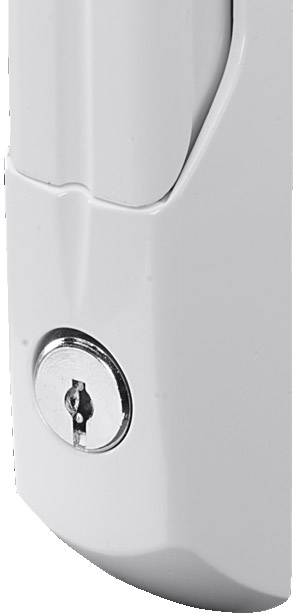 Rittal DK 7705.110 Poignée confort pour dispositif de verouillage gris clair (RAL 7035) 1 pc(s)