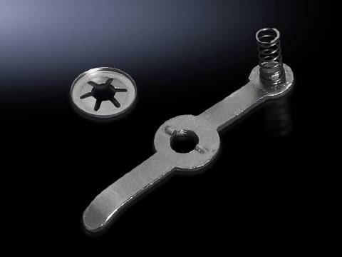 Blocage des crémones Rittal 8611.210 métal 10 pc(s)