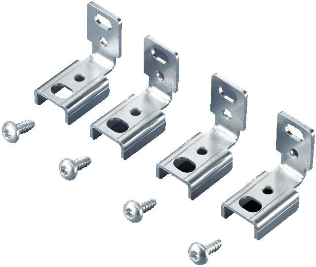 Boulon de fixation Rittal 8612.010 Tôle d'acier (L x l) 17 mm x 73 mm 12 pc(s)