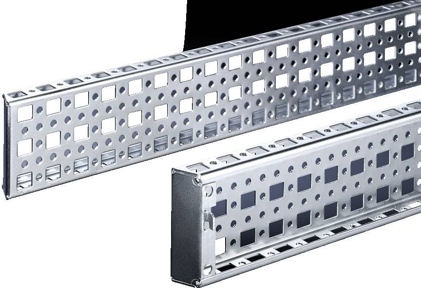 Châssis de montage Rittal 8612.550 Tôle d'acier (L x l) 500 mm x 73 mm