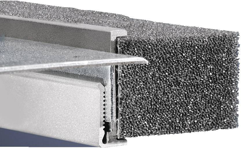 Barrette d'entrée de câble Rittal 8802.100 aluminium 4 pc(s)