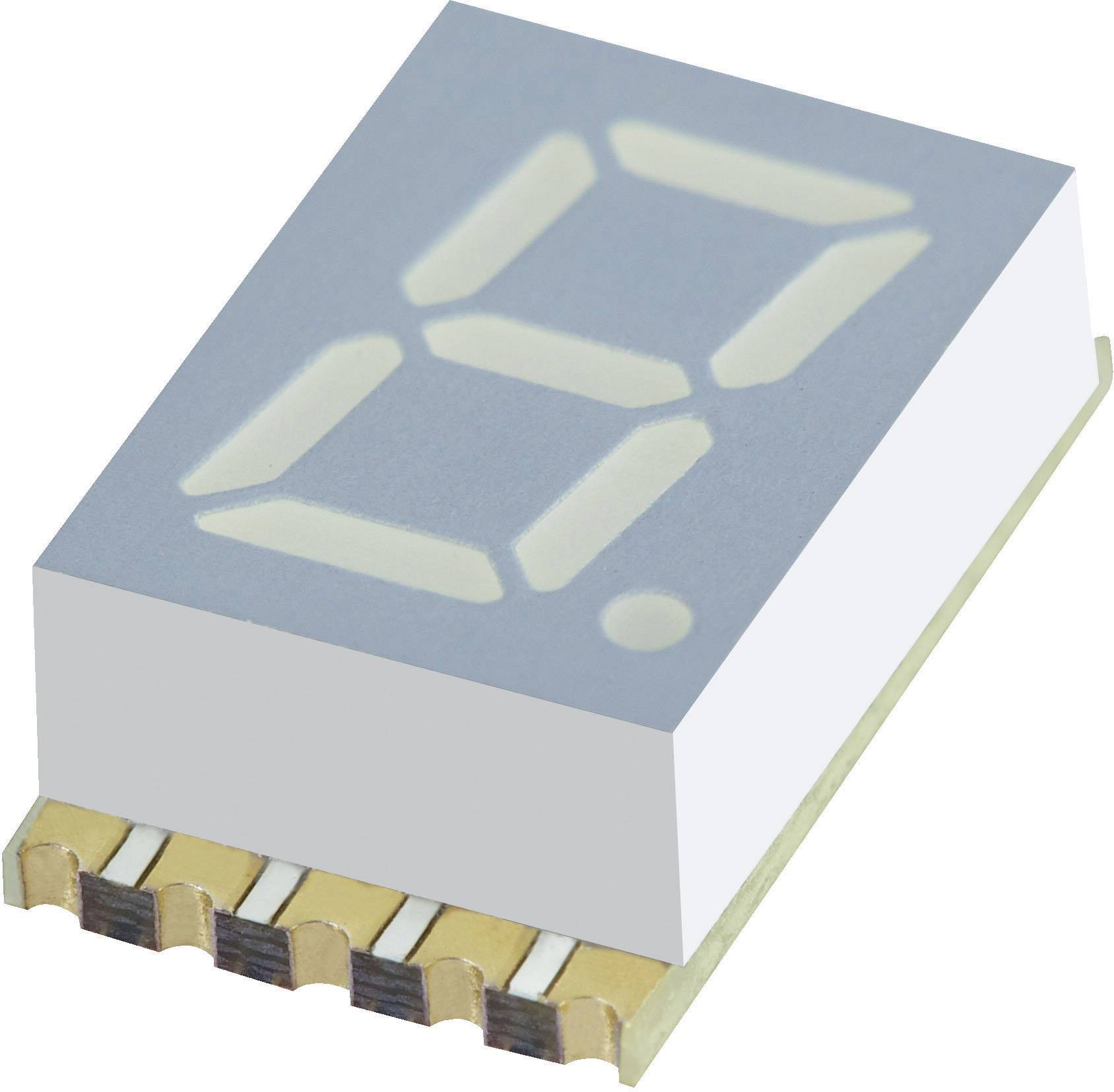 Kingbright Afficheur 7 segments rouge 7.62 mm 1.85 V Nombre de chiffres: 1 KCSC03-105