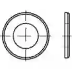 Rondelle 17 mm 30 mm acier inoxydable A2 100 pc(s) TOOLCRAFT 1060356 Rondelle 17 mm 30 mm acier inoxydable A2 100 pc(s) TOOLCRAFT 1060356