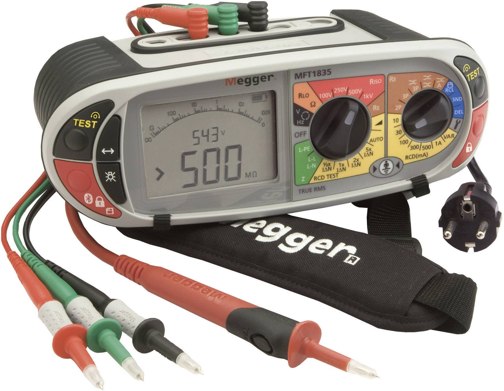 Megger MFT1835-SC-DE/NL/EN Testeur d'installation Norme VDE 0100, 0105