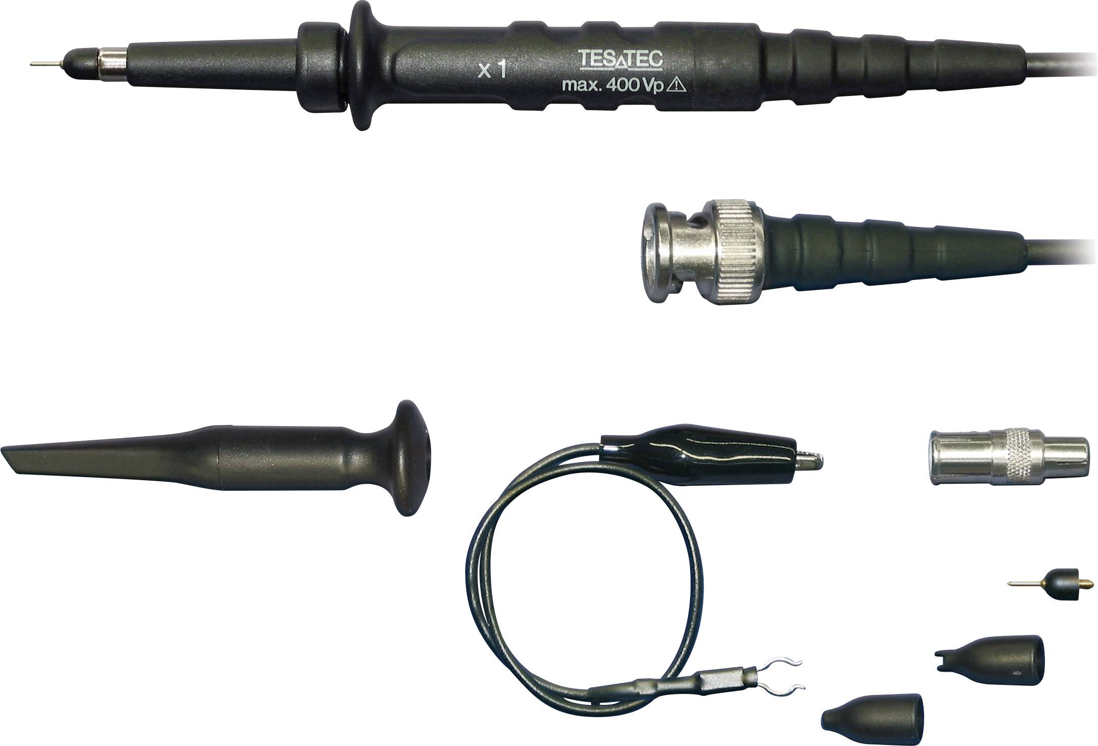 Testec TT-LF 112 Pointe de touche 25 MHz 1:1 600 V