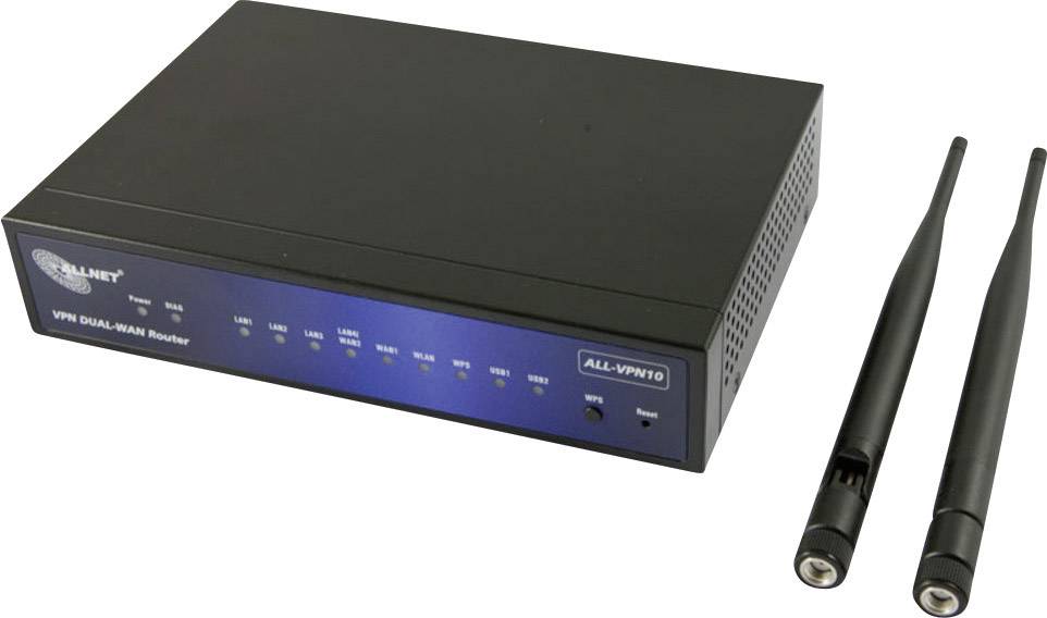 Allnet ALL-VPN10 VPN/Firewall WLAN-WAN Router VPN Router 100 MBit/s
