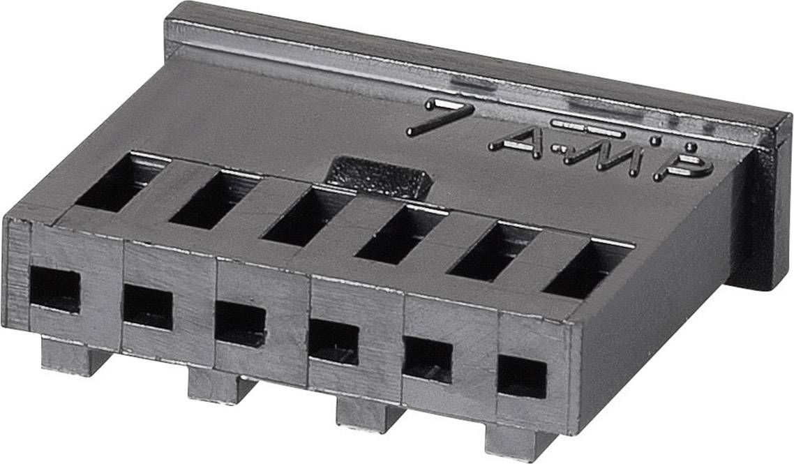 TE Connectivity Boîtier femelle pour câble série AMPMODU MOD II Nbr total de pôles 9 Pas: 2.54 mm 280512