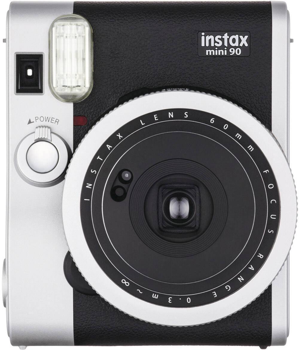 Appareil photo à développement instantané Fujifilm Instax Mini 90 Neo Classic 16404583 noir, argent 1 pc(s)
