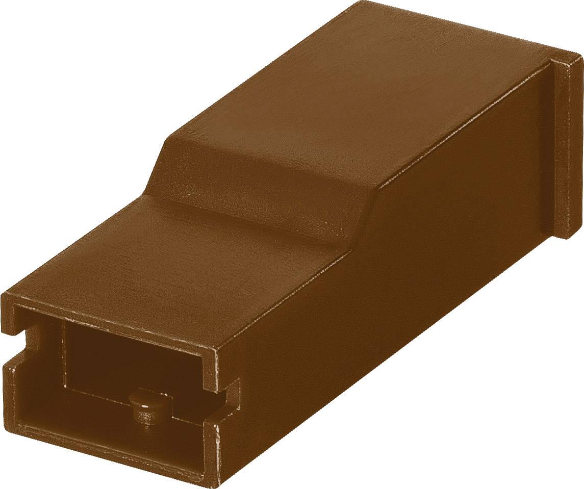 Manchon isolant TE Connectivity AMPMODU 1-154719-9 marron