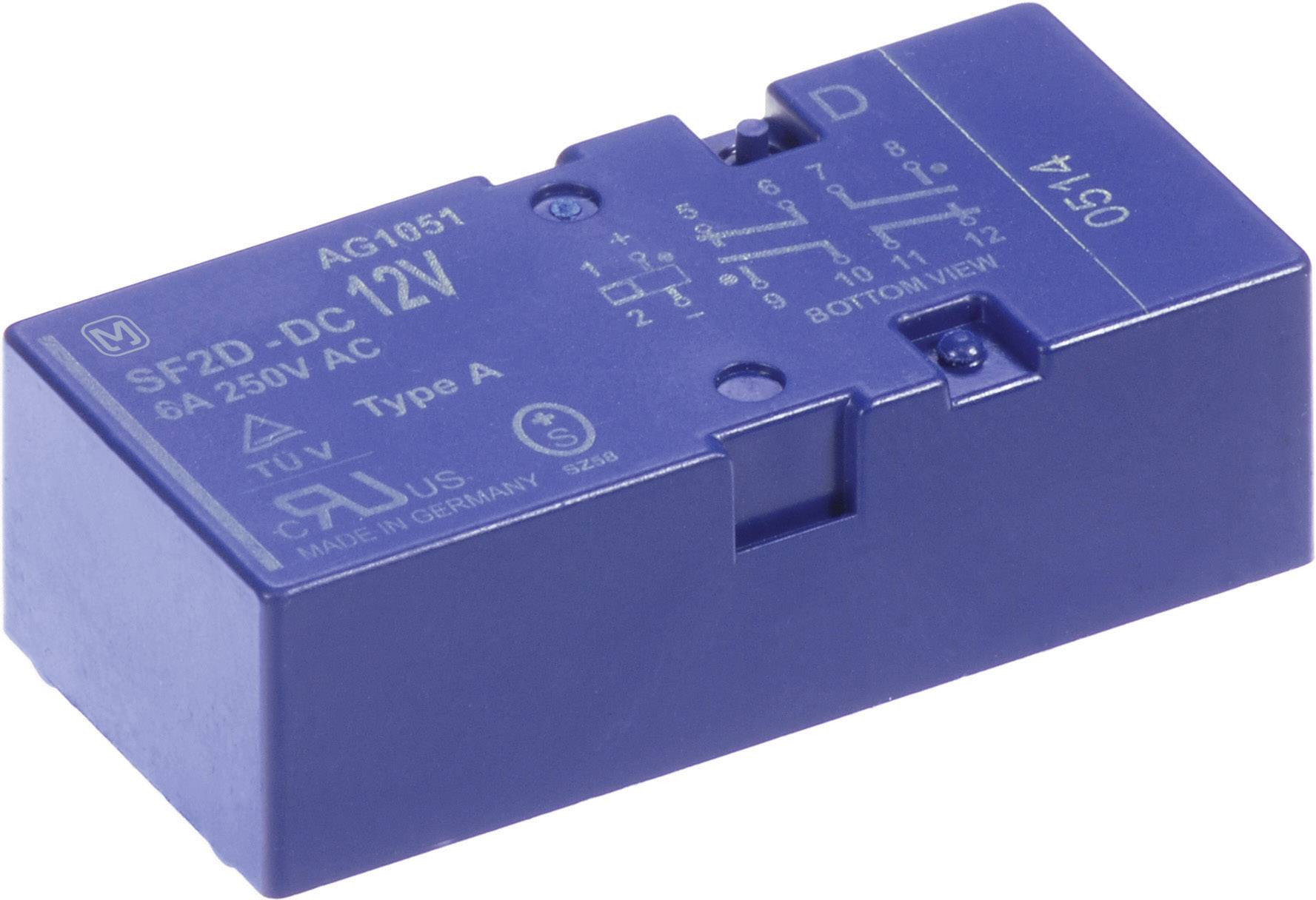 Panasonic SF2D24D Relais pour circuits imprimés 24 V/DC 8 A 2 NO (T), 2 NF (R) 1 pc(s)