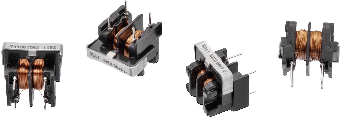 Würth Elektronik WE-TFCH 744861250 Inductance torique, horizontal sortie radiale Pas 8 mm 25000 µH 3600 mΩ 0.25 A