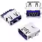 Embase THT USB 3.0 type A Contenu: Würth Elektronik WR-COM 692121230100 Embase THT USB 3.0 type A Contenu: Würth Elektronik WR-COM 692121230100