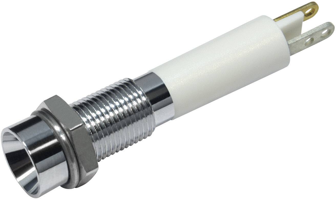 Un brûleur cylindrique en métal et en plastique d'un chauffage à gaz avec des connexions enfichables pour le raccordement.