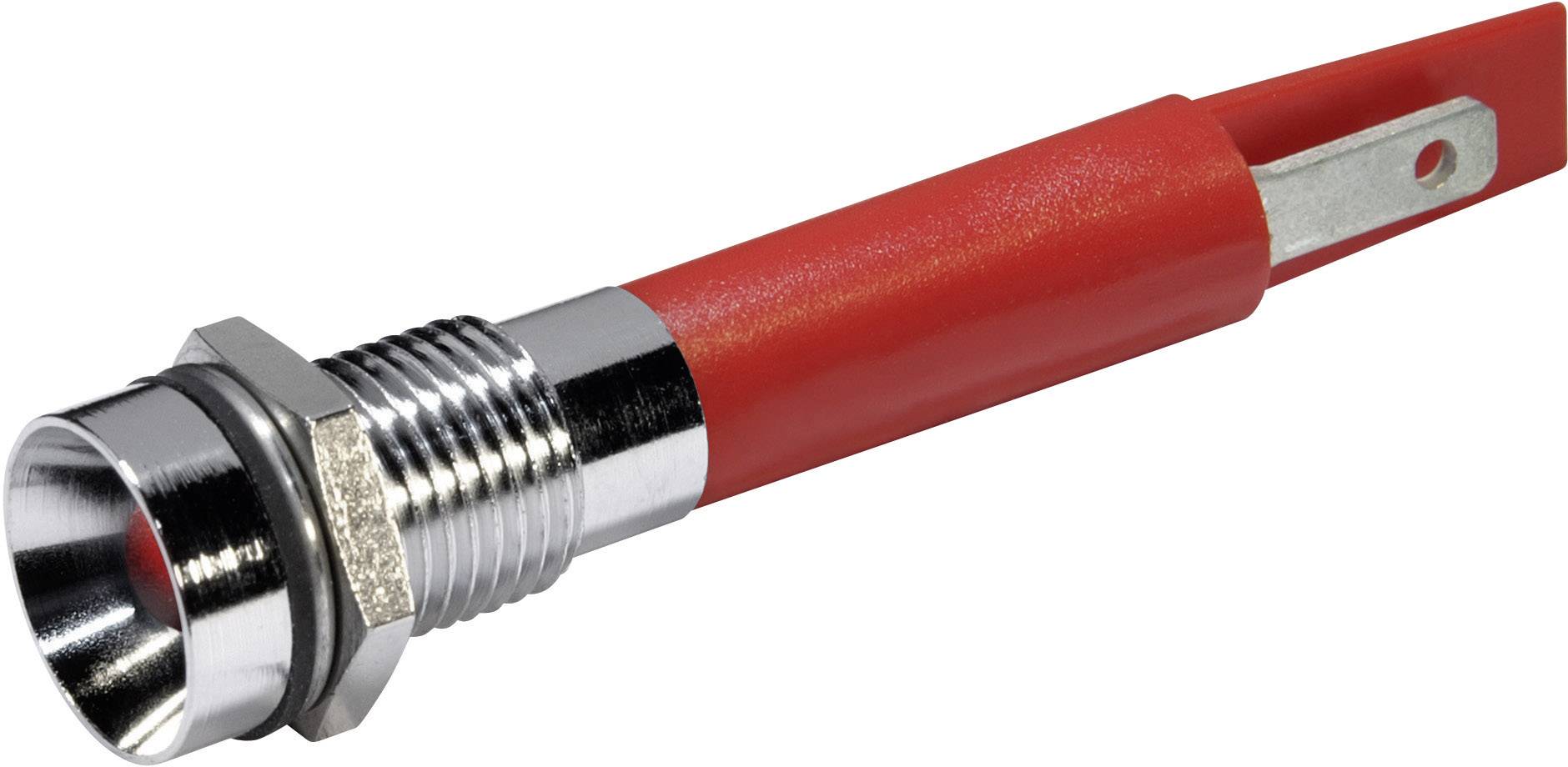 Un connecteur banane rouge avec un filetage métallique et une isolation, pour des connexions électriques dans des applications électroniques.