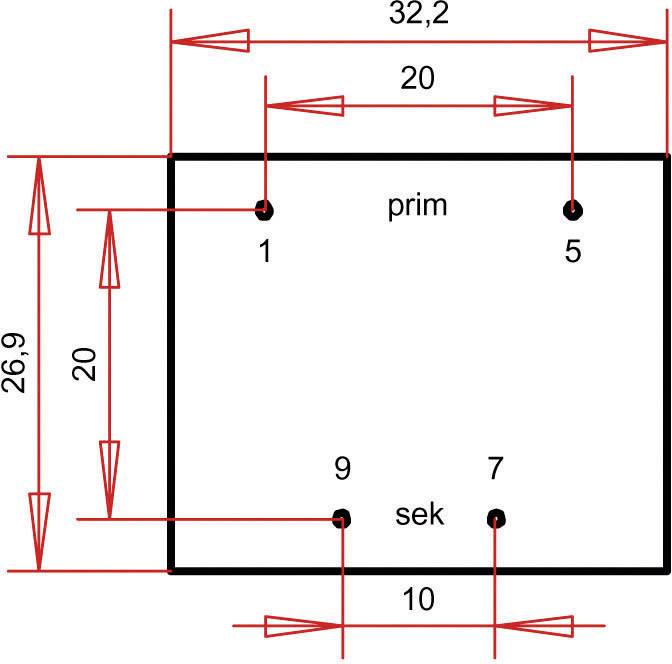 Gerth PT300601 Transformateur pour circuits imprimés 1 x 230 V 1 x 6 V/AC 1.80 VA 300 mA