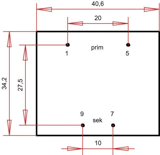 Gerth PTG381201 Transformateur pour circuits imprimés 1 x 230 V 1 x 12 V/AC 3.60 VA 300 mA