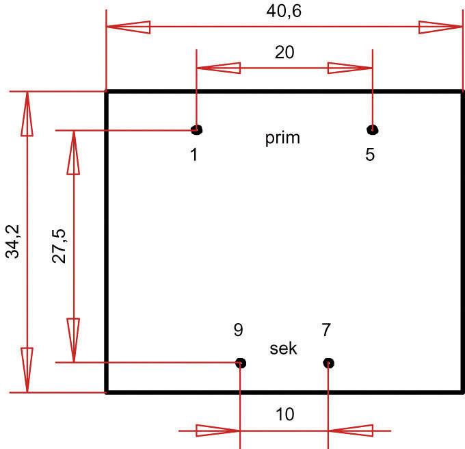 Gerth PTG381501 Transformateur pour circuits imprimés 1 x 230 V 1 x 15 V/AC 3.60 VA 240 mA