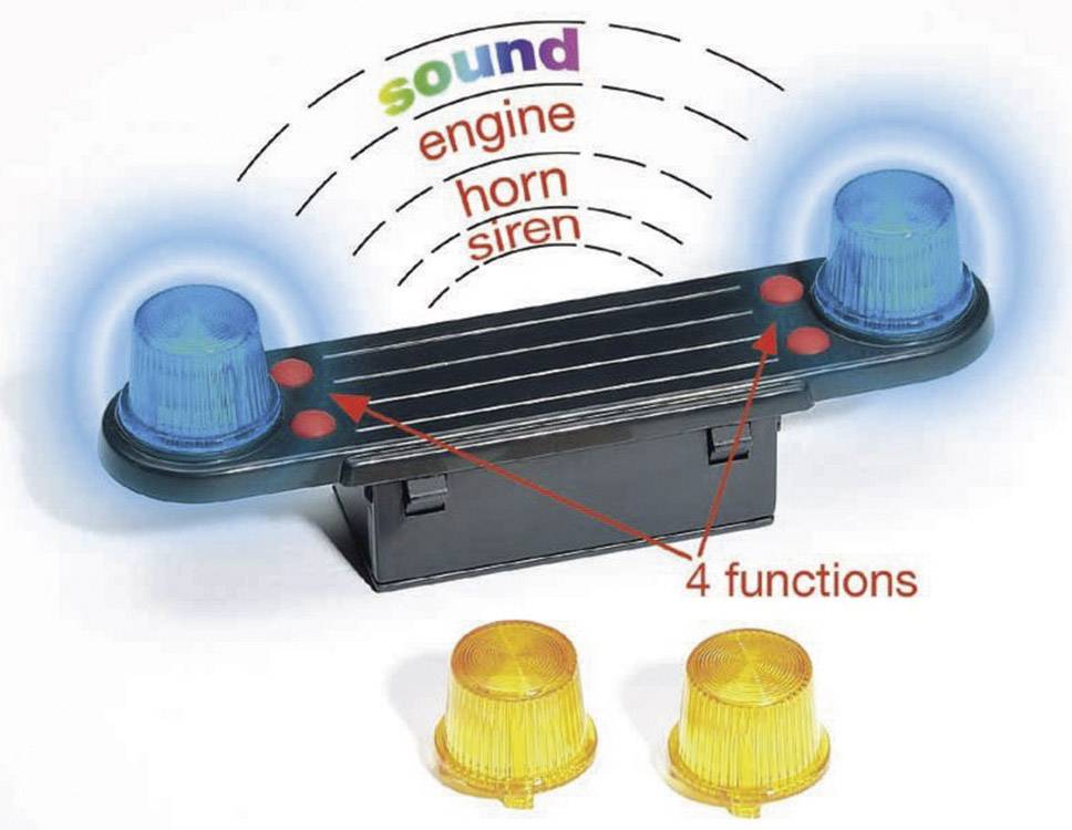Accessoire Bruder : module son & lumière 2801