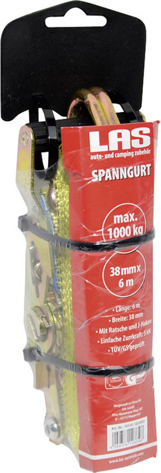 Sangle de serrage double 500 daN LAS 10334 (L x l) 6 m x 38 mm
