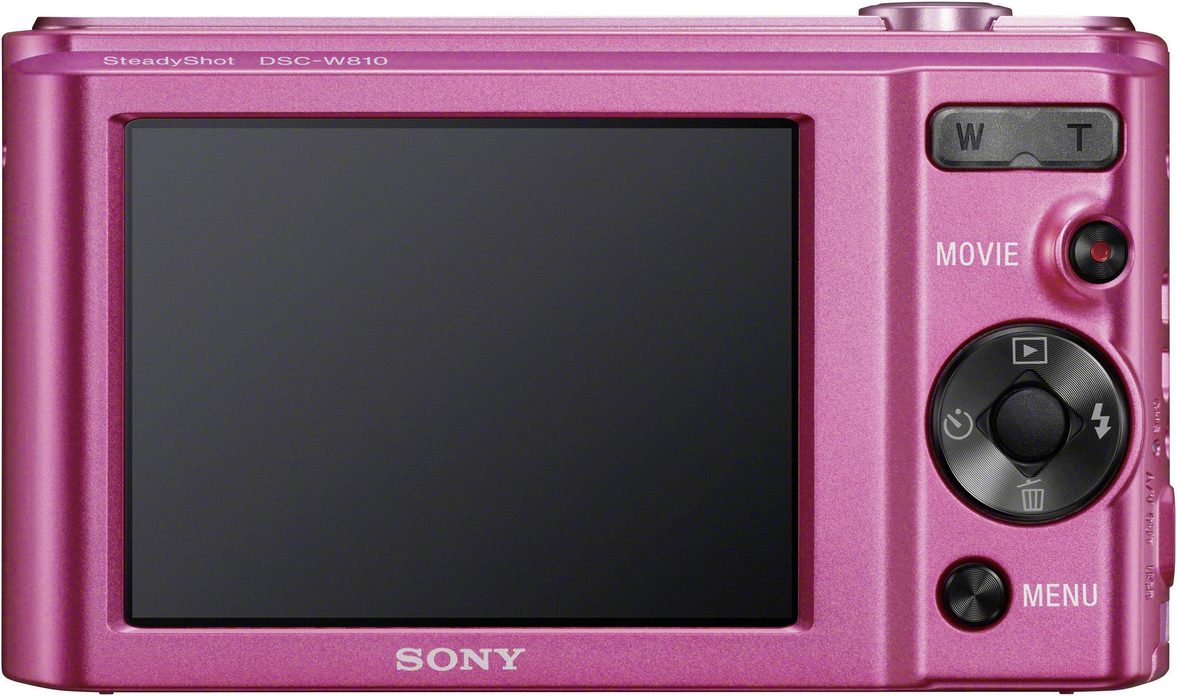 Appareil photo numérique Sony Cyber-Shot DSC-W810P 20.1 Mill. pixel Zoom optique: 6 x rose