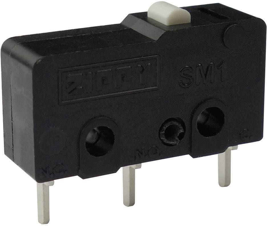 Zippy SM1-N6S-00P0-Z Microrupteur SM1-N6S-00P0-Z 250 V/AC 6 A 1 x On/(On) à rappel