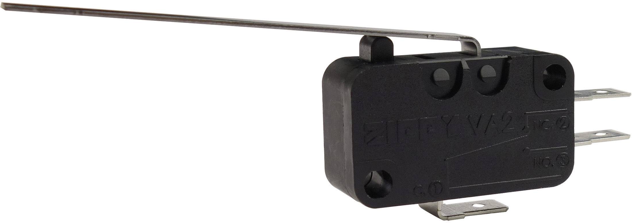 Zippy VA2-16S1-03D0-Z Microrupteur VA2-16S1-03D0-Z 250 V/AC 16 A 1 x On/(On) à rappel