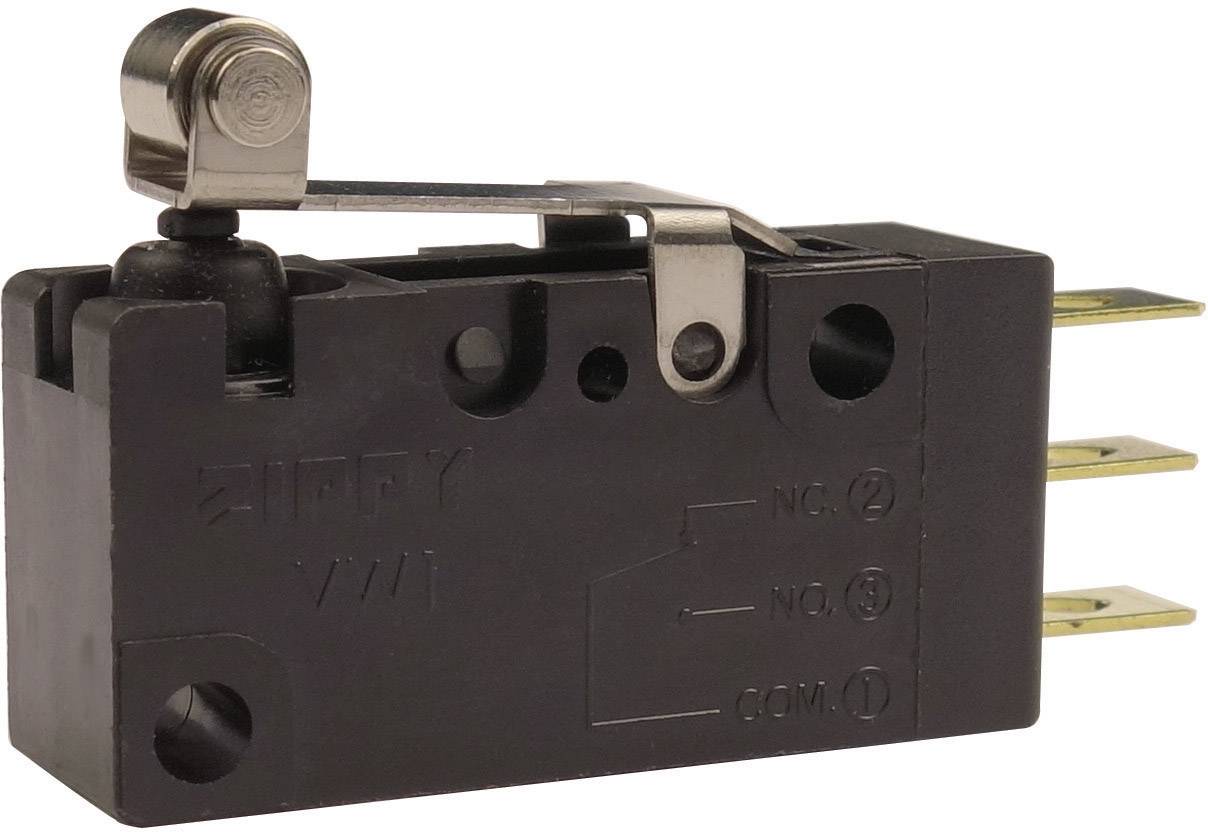 Zippy VW1-10S1-05D3-Z Microrupteur VW1-10S1-05D3-Z 250 V/AC 10 A 1 x On/(On) à rappel 1 pc(s)