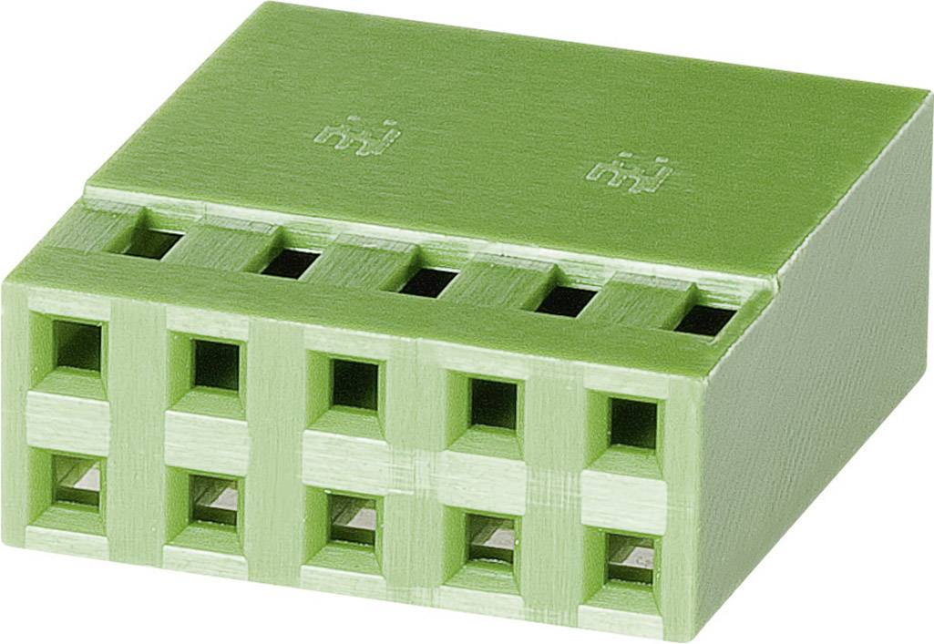 TE Connectivity Boîtier femelle pour câble série AMPMODU MOD IV Nbr total de pôles 12 Pas: 2.54 mm 925367-6