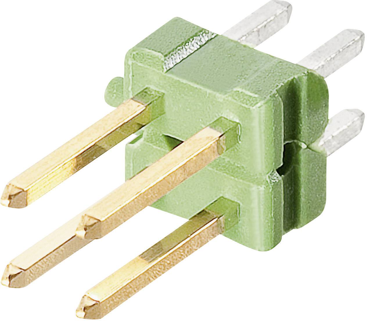 Barrette mâle (standard) TE Connectivity AMPMODU 825440-3 Nbr de rangées: 2 Nombre de pôles par rangée: 3