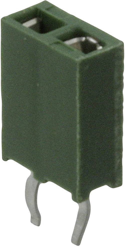 TE Connectivity Barrette femelle (standard) série AMPMODU HV-100 Nbr total de pôles 7 Pas: 2.54 mm 215297-7