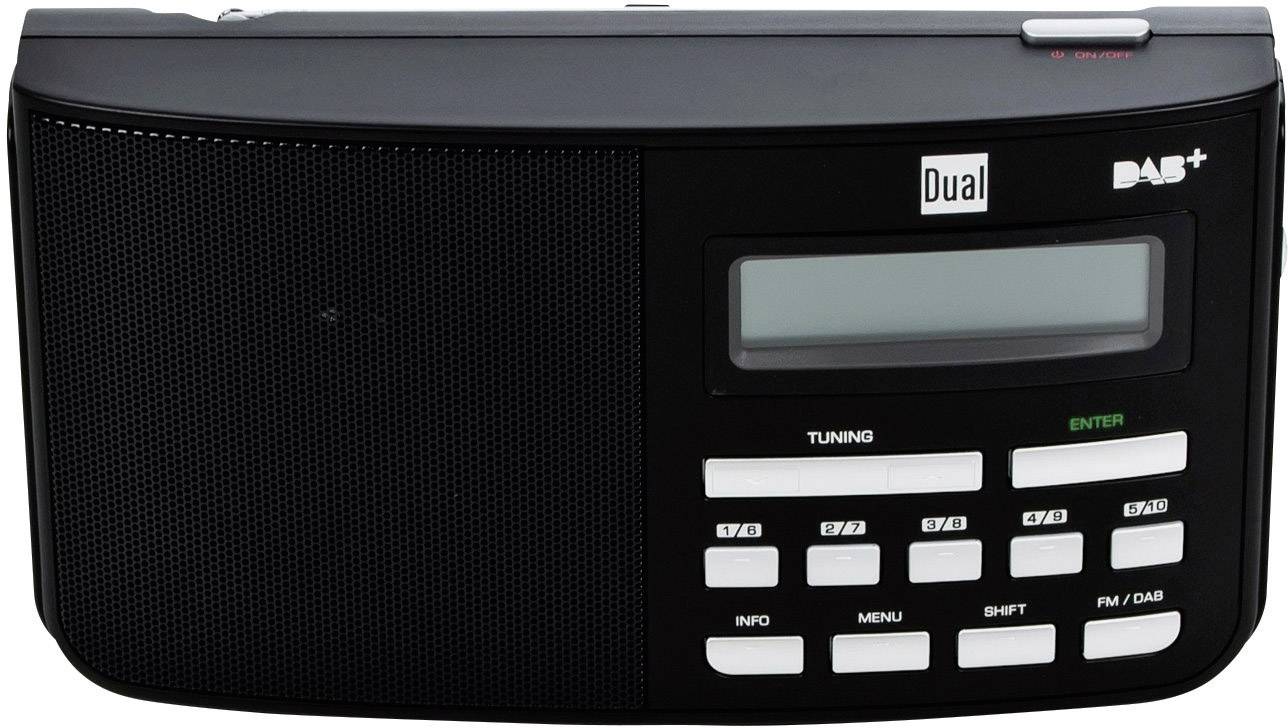 DAB5.2 Radio portative DAB+, FM noir