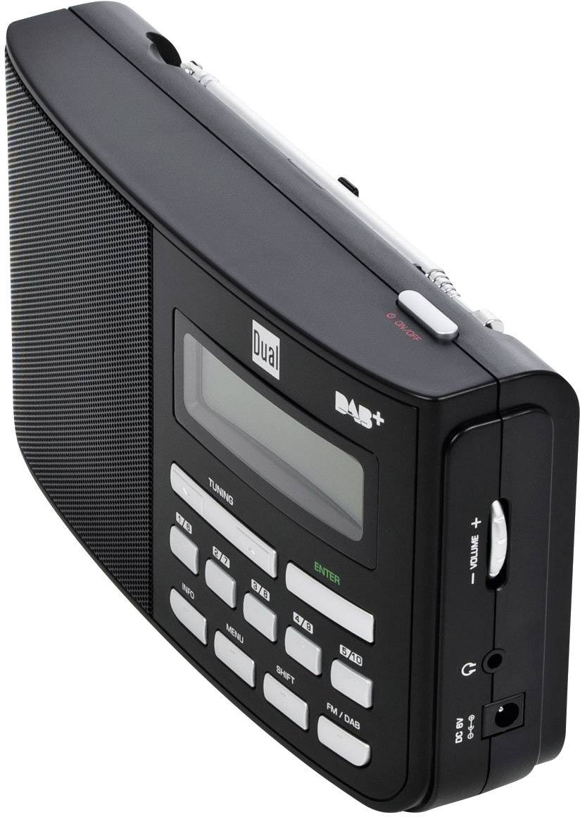 DAB5.2 Radio portative DAB+, FM noir