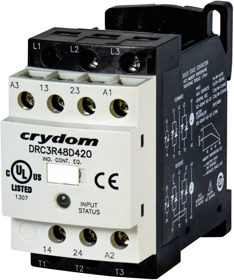 Crydom DRC3R48D420 Contacteur-inverseur 24 V/DC, 24 V/AC 7.6 A 1 pc(s)