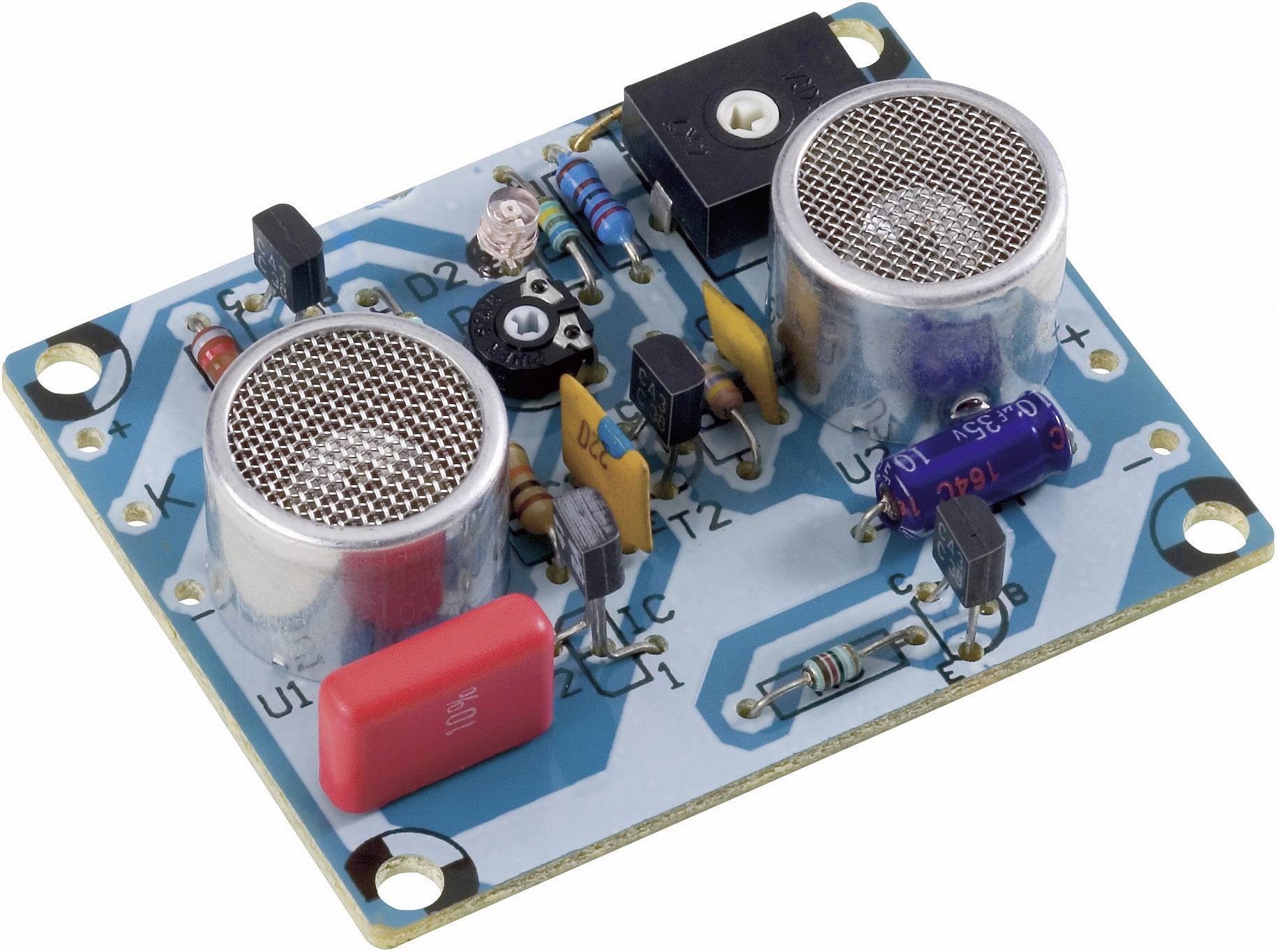 Avertisseur de distance à ultra-sons (kit à monter) Kemo B214 9 V/DC, 12 V/DC 1 pc(s)