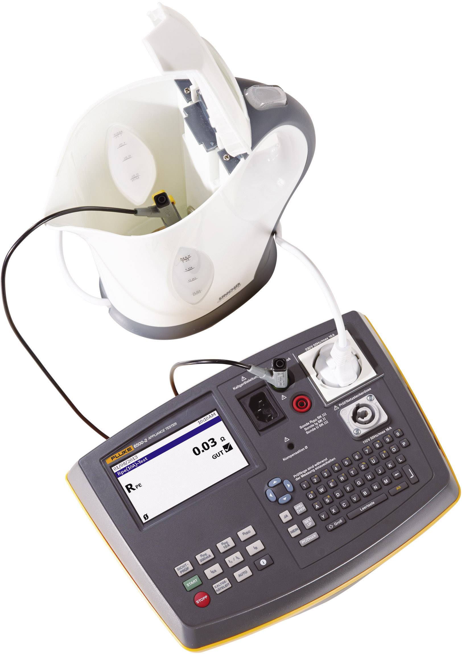 Fluke 6500-2 Testeur d'installation Norme VDE 0413