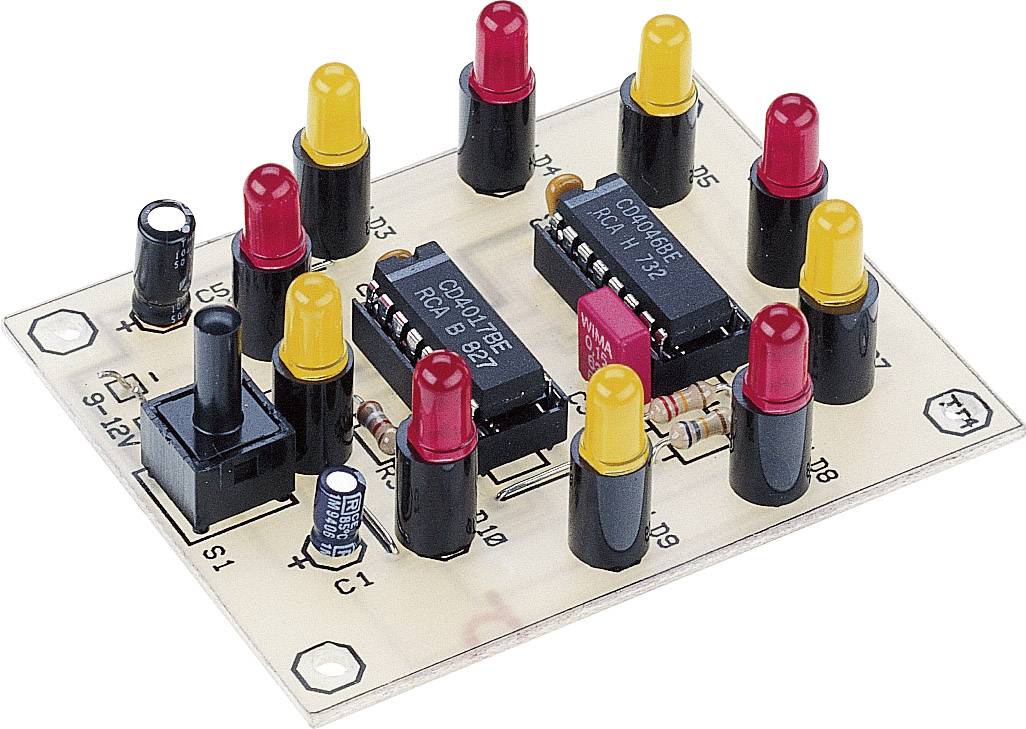 Components HB 468 Kit roue de la fortune Modèle (kit/module): kit à monter 9 V/DC, 12 V/DC