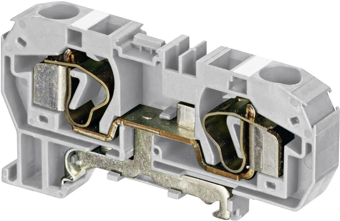 Borne de passage ABB D10/10.2L 1SNA 290 291 R0300 10 mm ressort de traction Affectation: L gris