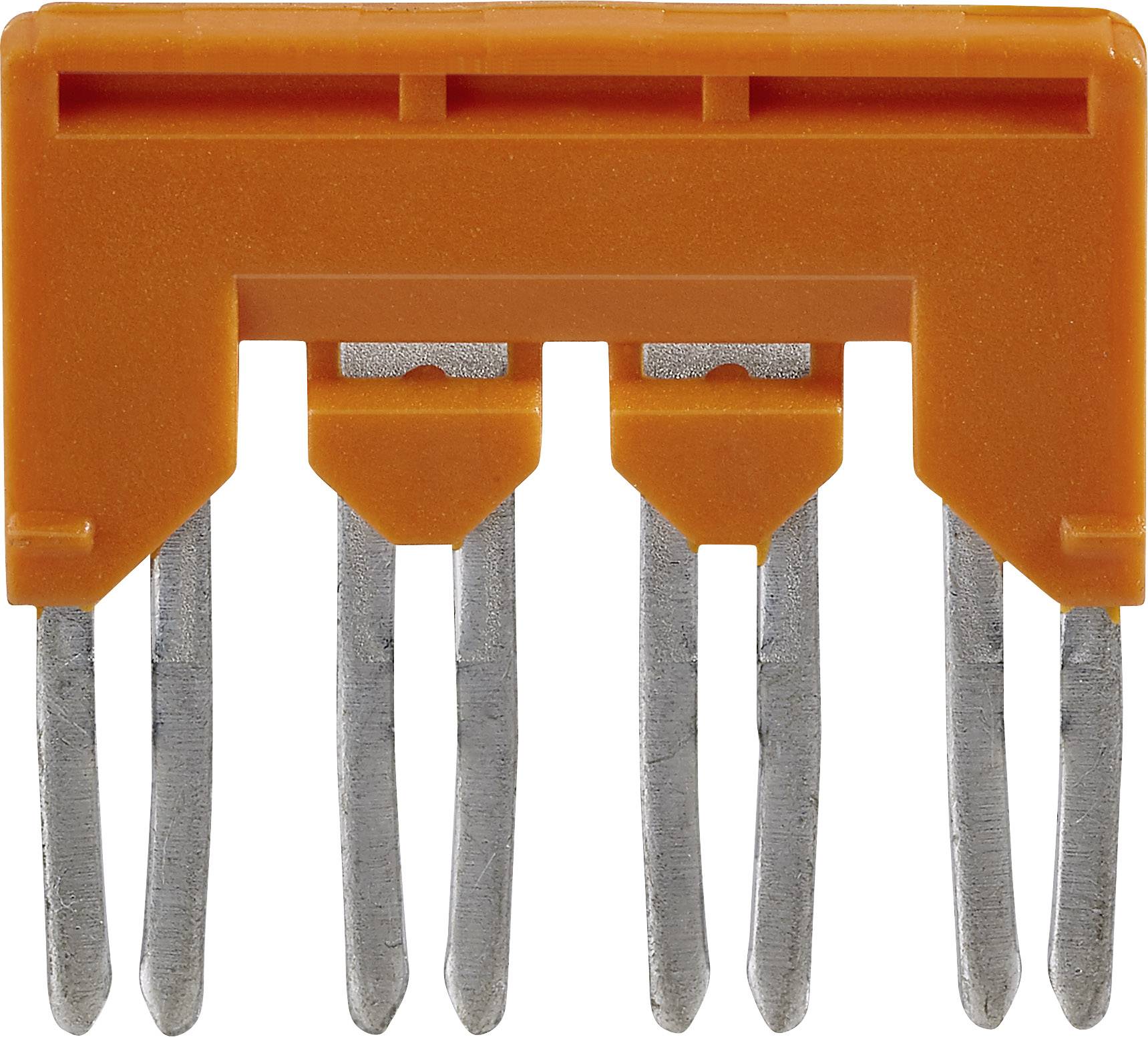 Barrette de jonction 4 pôles orange ABB BJDL5.4-4P 1SNA 291 104 R2500