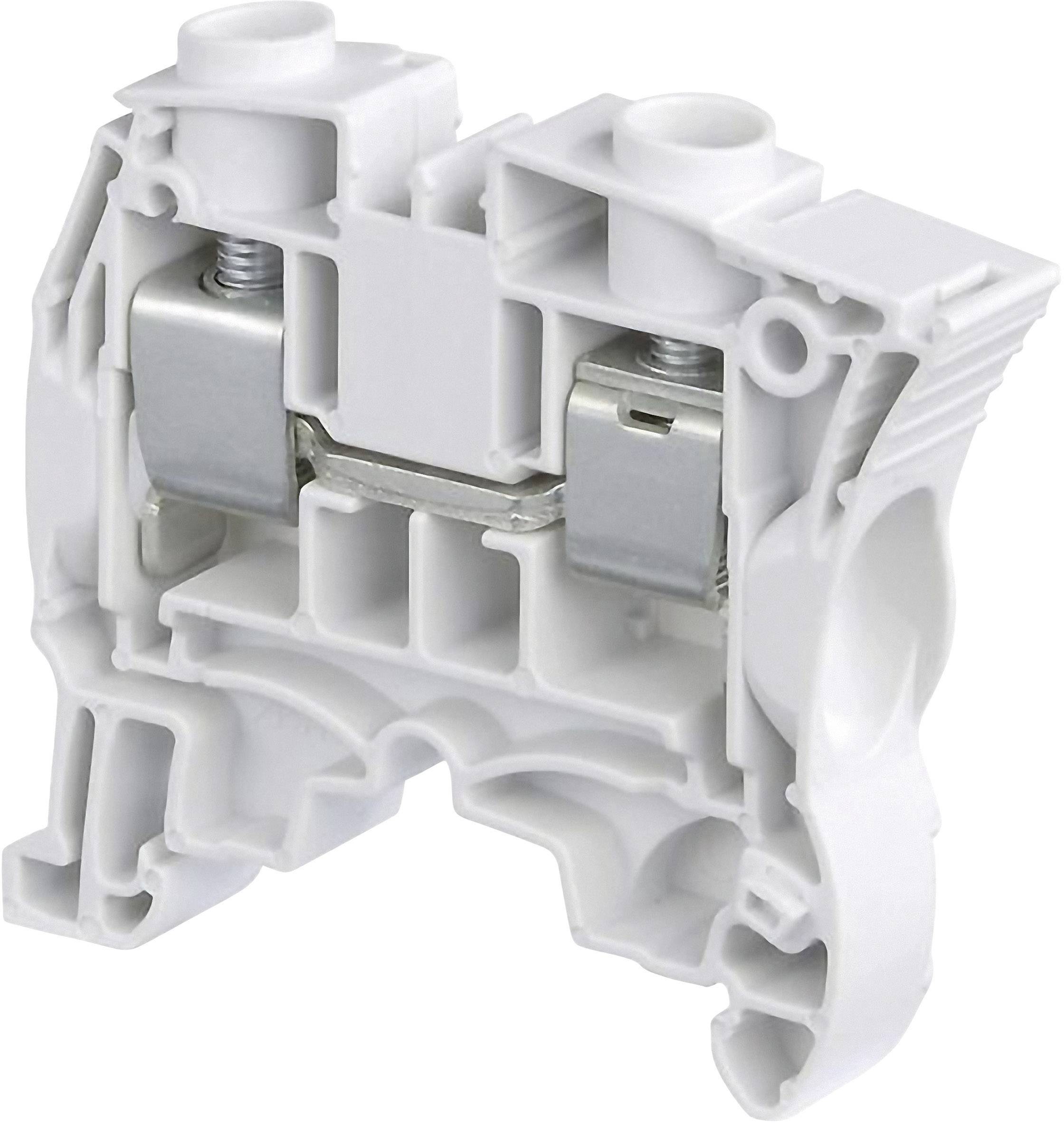 Borne de passage ABB ZS16 1SNK 510 010 R0000 10 mm raccord à vis Affectation: L gris