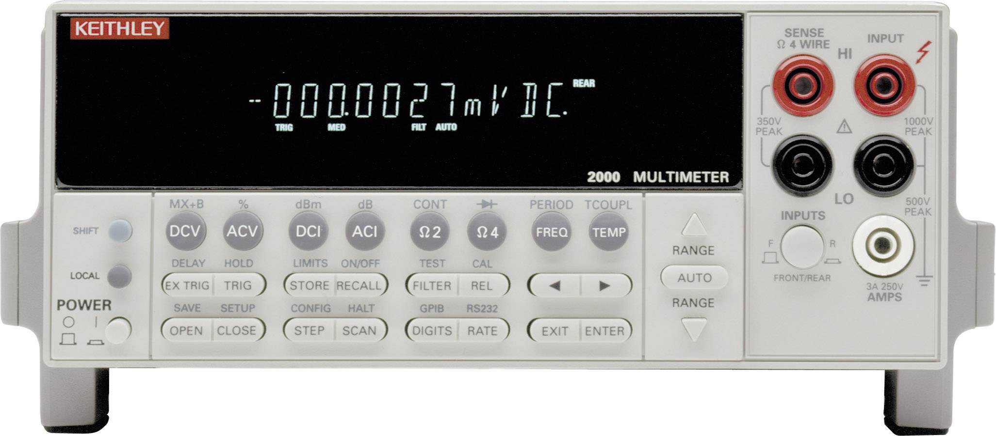 Multimètre de table Keithley 2000/E numérique Affichage (nombre de points): 1000000 1 pc(s)