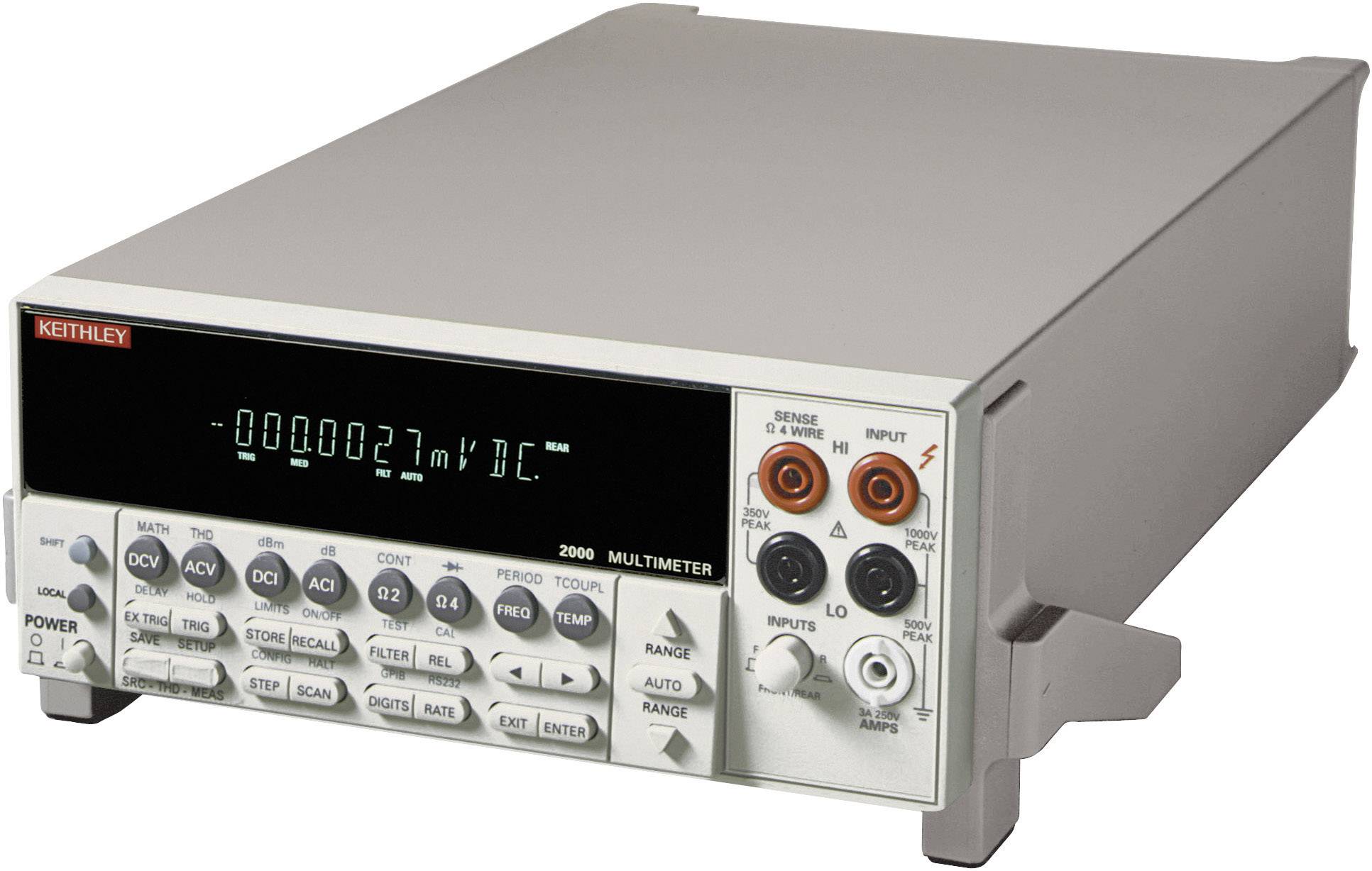 Multimètre de table Keithley 2000/E numérique Affichage (nombre de points): 1000000 1 pc(s)