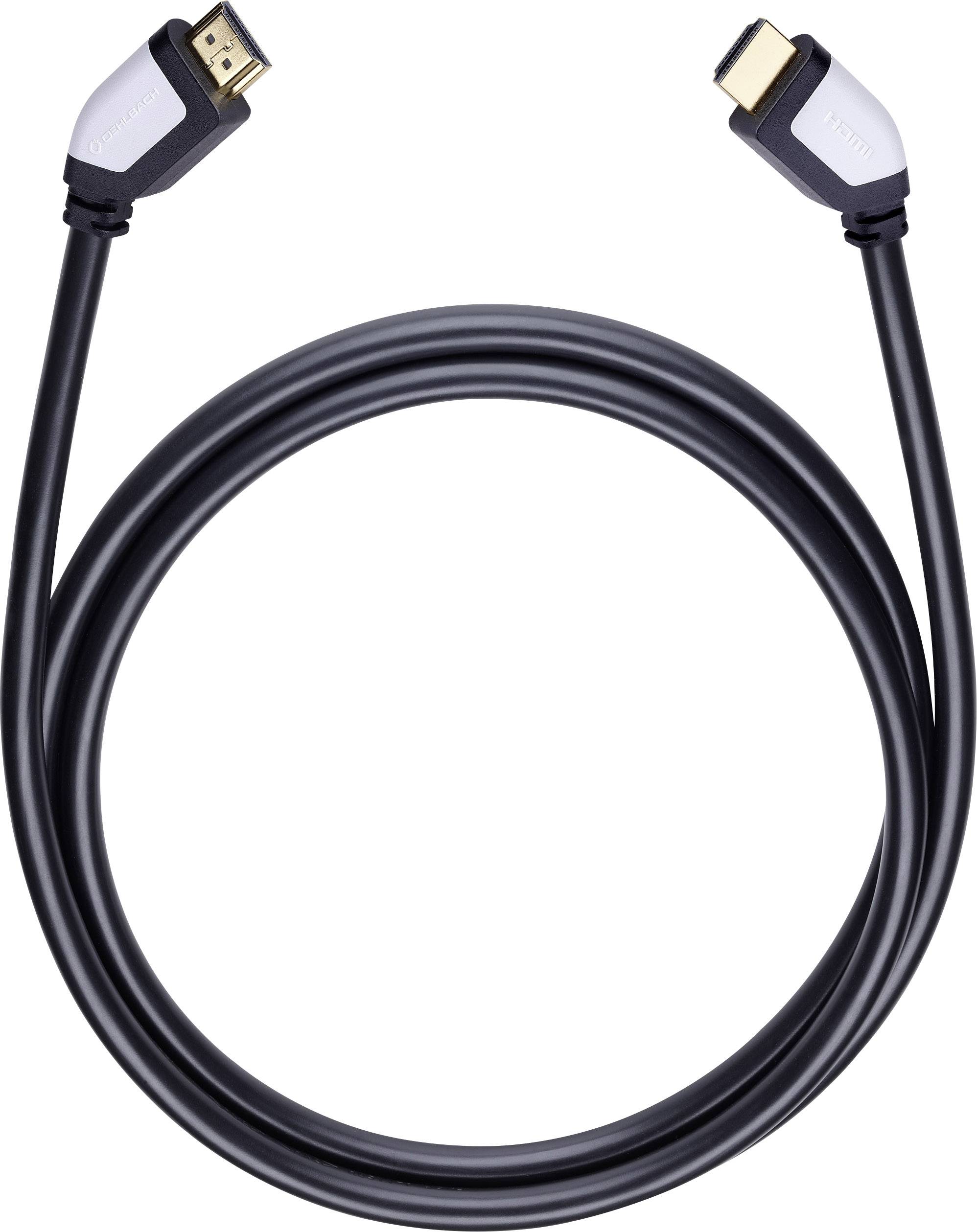 Câble de raccordement Oehlbach 42462 2.20 m noir