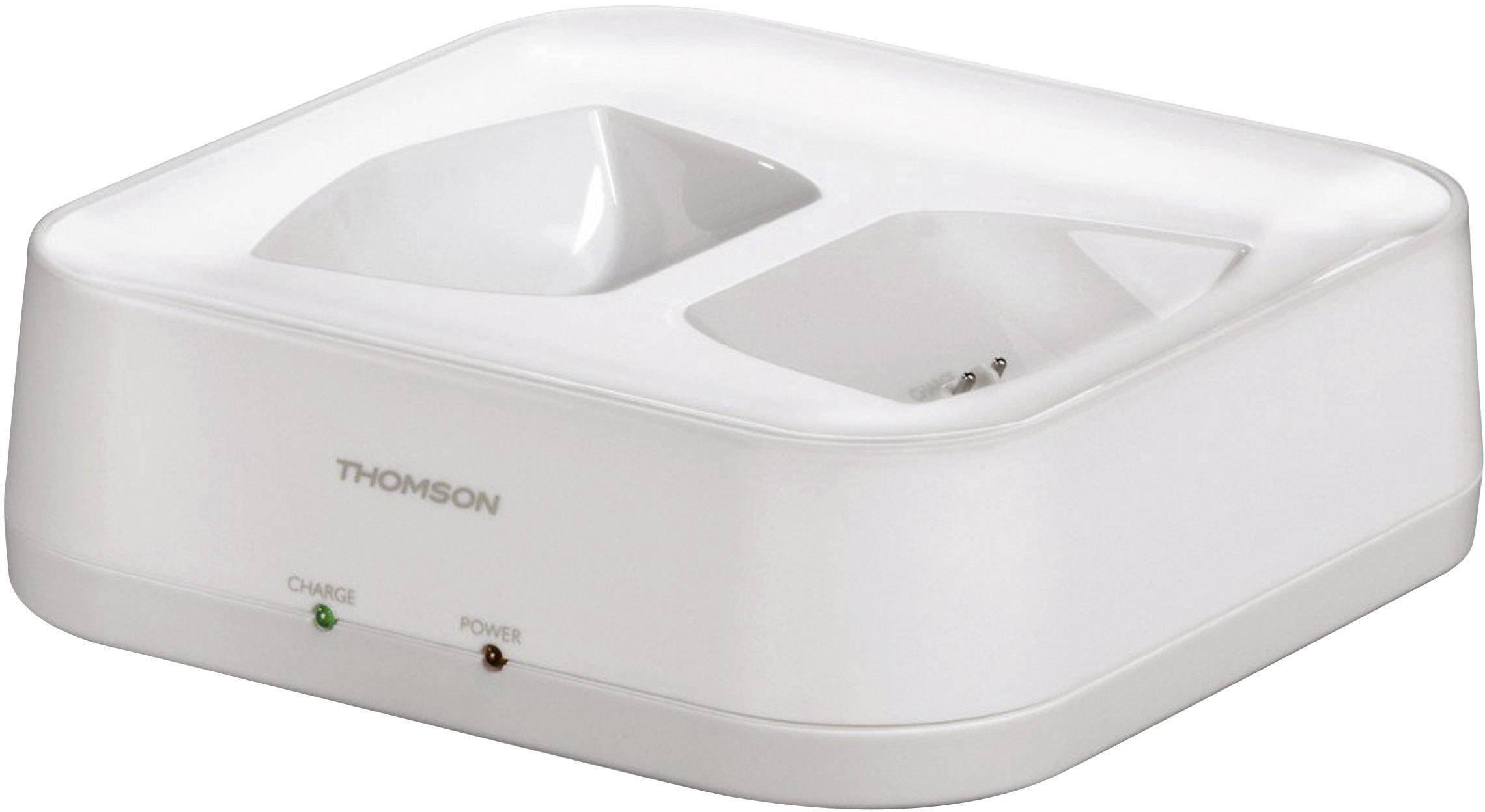 Casque supra-auriculaire sans fil circum-aural Thomson WHP3311W volume réglable blanc