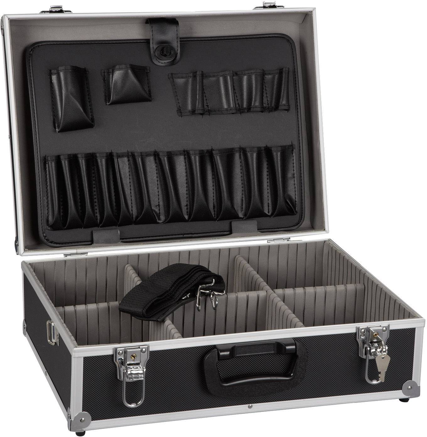 Alutec 61200 universelle Mallette à outils non équipée (l x H x P) 460 x 165 x 360 mm