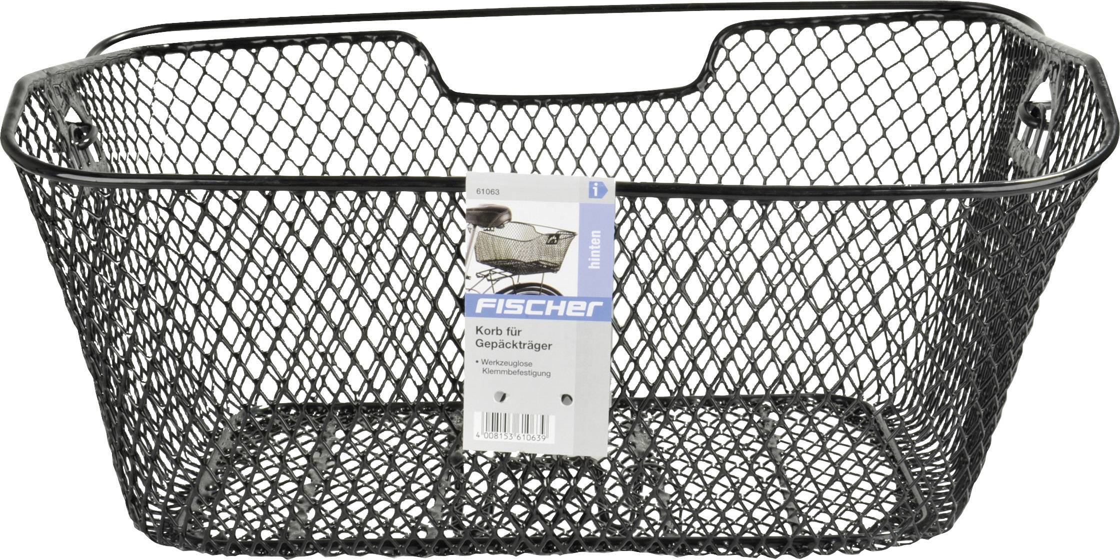 proFEX 61063 Panier de vélo noir