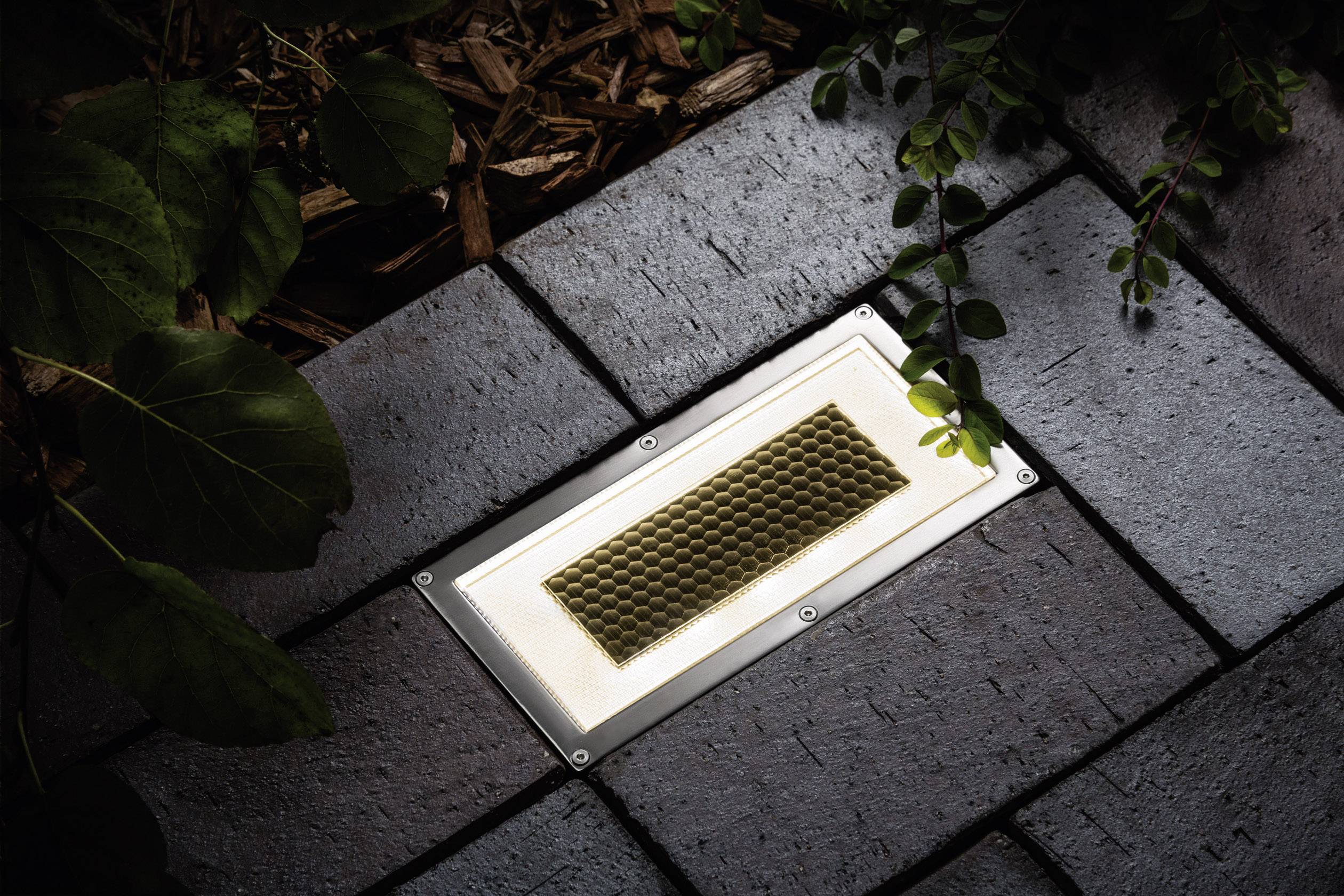 Lampe solaire encastrable Paulmann Box 0.6 W acier inoxydable, transparent(e)